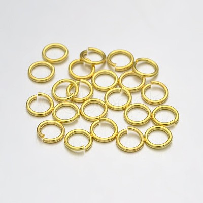 Brass Open Jump Rings LS-X-KK-E647-17G-3mm-1