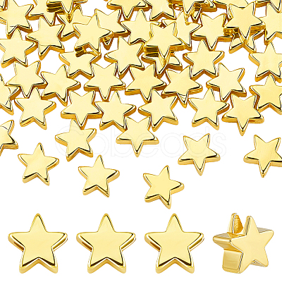 60Pcs Brass Beads KK-PH0012-49G-04-1