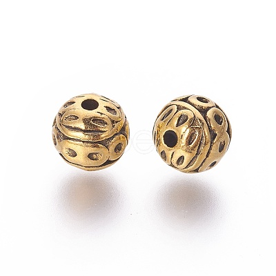 Tibetan Style Zinc Alloy Beads LS-PALLOY-L230-01AG-NR-1