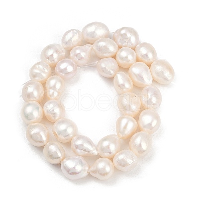 Natural Cultured Freshwater Pearl Beads Strands PEAR-P064-20L-02A-1