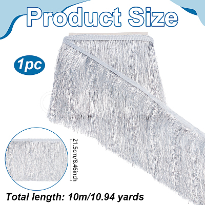 Polyester Lace Trim SRIB-WH0011-446C-1
