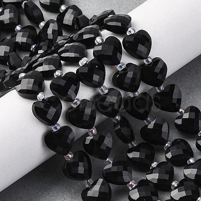 Natural Obsidian Beads Strands G-P570-E20-01-1
