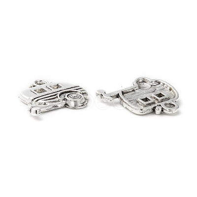 Tibetan Style Alloy Pendants X-TIBE-T010-24AS-RS-1