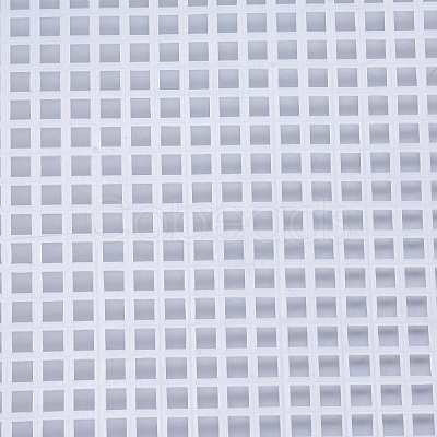 Plastic Mesh Canvas Sheets DIY-M007-01-1