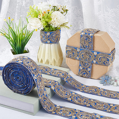 Ethnic Style Polyester Ribbon for Sewing Decoration OCOR-WH20007-26B-1