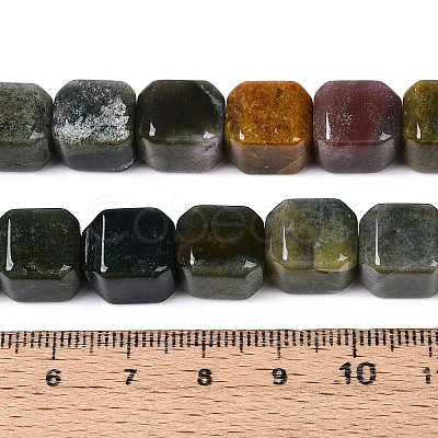 Natural Indian Agate Beads Strands G-N353-03A-02-1