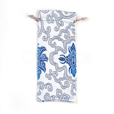 Silk Pouches LS-ABAG-WH0013-13-1