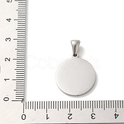 304 Stainless Steel Pendants STAS-I204-Z-P-1