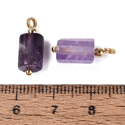 Natural Amethyst Pendants GG-N004-01G-04-1