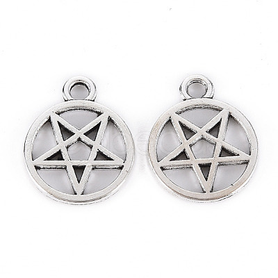 Tibetan Style Alloy Pendants LS-TIBE-S323-103AS-RS-1