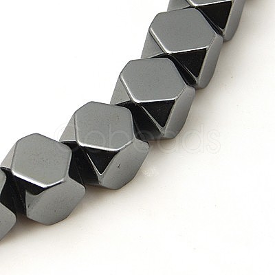 Non-magnetic Synthetic Hematite Beads Strands G-E187-1-1