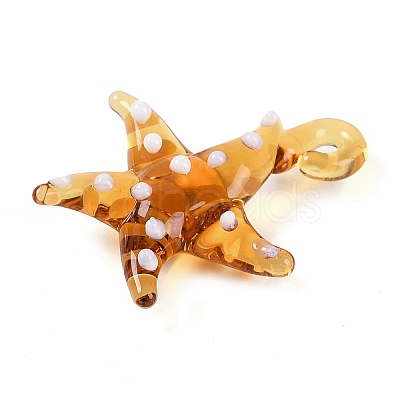 Handmade Lampwork Pendants LAMP-C015-02-1