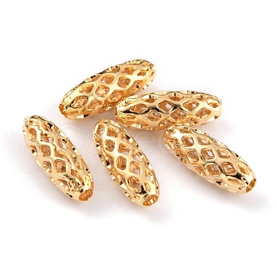 Brass Beads KK-O133-201C-G-1
