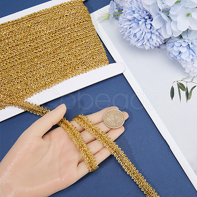 15 Yards Metallic Lace Trims OCOR-GF0003-23B-1