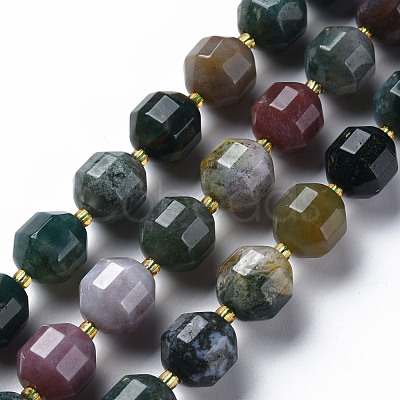 Natural Indian Agate Beads Strands G-T131-124-1