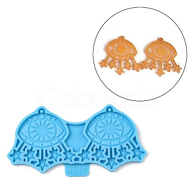 DIY Pendant Silicone Molds DIY-F142-02E-1