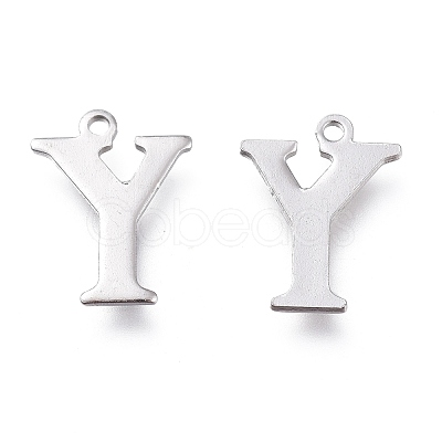 Tarnish Resistant 304 Stainless Steel Charms STAS-H112-Y-P-1