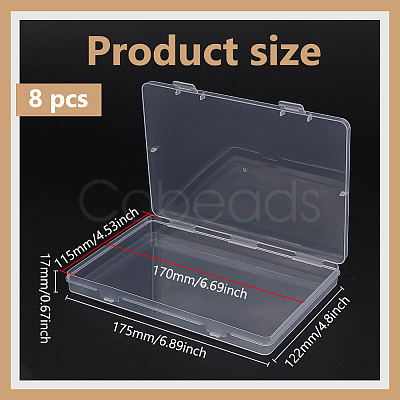 PP Plastic Bead Containers LS-CON-WH0123-10B-1