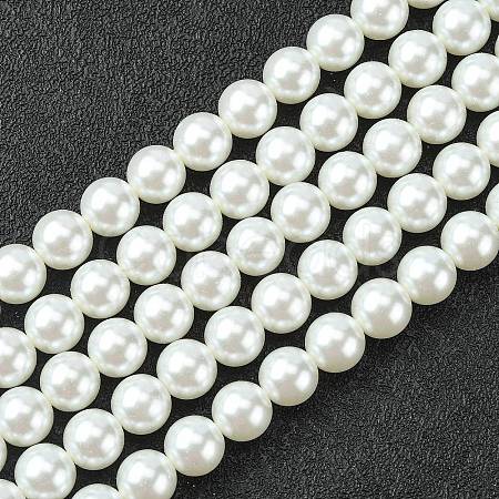Glass Pearl Beads HY-J001-10mm-HX001-1