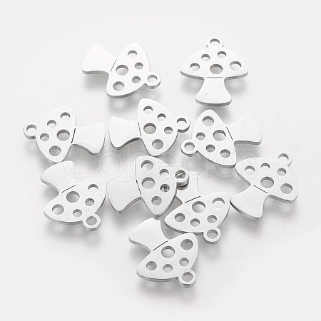 Non-Tarnish 201 Stainless Steel Charms STAS-S105-T491-1