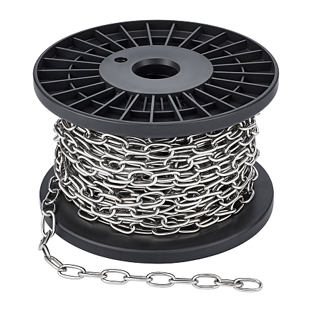 Stainless Steel Cable Chains CHS-WH0009-08P-1-1