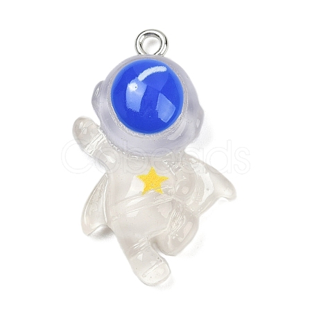 Resin Pendants RESI-Q022-02D-1