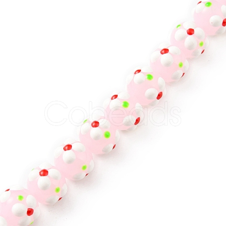 Handmade Lampwork Beads Strands LAMP-A154-05M-1