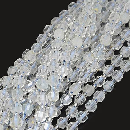 Natural White Topaz Beads Strands G-O201B-30-1