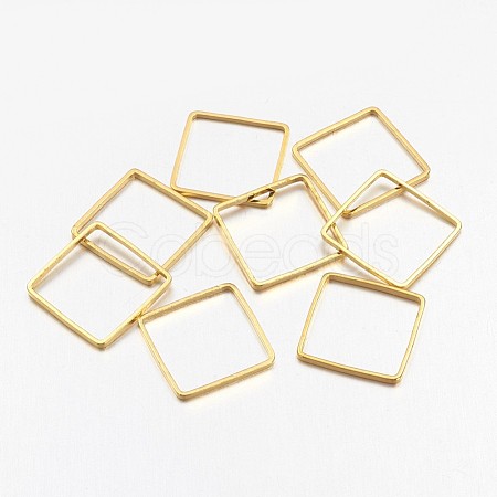 Square Brass Linking Rings EC03020mm-G-1