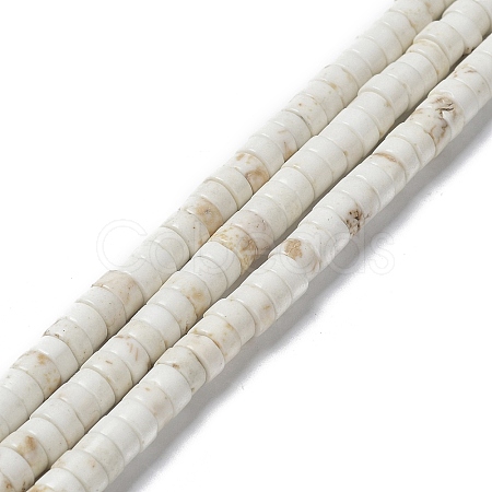 Natural Howlite Beads Strands G-E604-A01-A-1