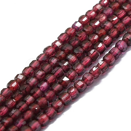 Grade A Natural Garnet Beads Strands G-P457-B01-39-1