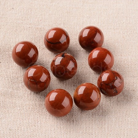 Natural Red Jasper Round Ball Beads G-I174-16mm-05-1