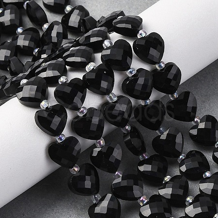 Natural Obsidian Beads Strands G-P570-E20-01-1