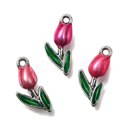 Alloy Enamel Pendants ENAM-P260-03A-AS-1