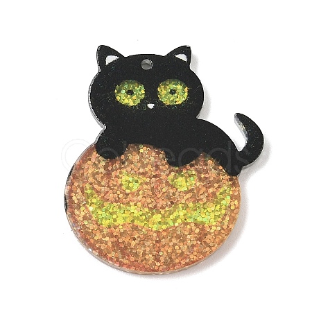 Halloween Acrylic Pendants OACR-I028-01C-1