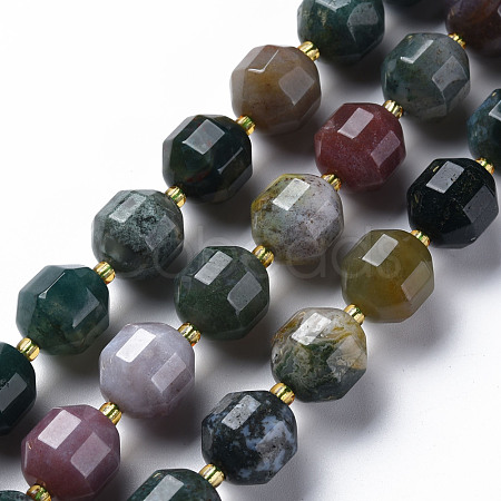 Natural Indian Agate Beads Strands G-T131-124-1