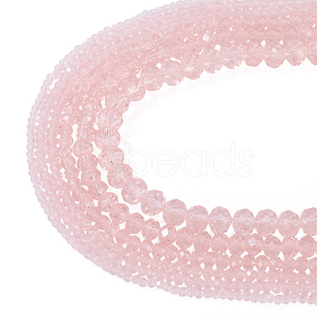 6 Strands 6 Styles Glass Beads Strands EGLA-TA0013-21B-1