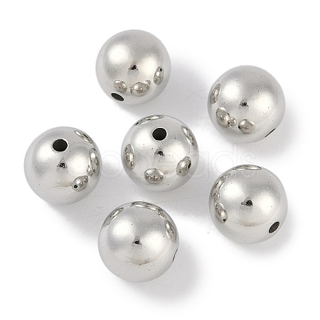 CCB Plastic Round Beads ALUM-U001-08C-08-1