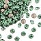 Preciosa&reg MAXIMA Crystal Round Stones, Czech Crystal, Dura Foiling, Round(431 11 615 Chaton), 50010 Erinite, SS8/PP17(2.3~2.5mm)