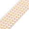 Baking Painted Pearlized Glass Pearl Round Bead Strands, Pearl Pink, 8mm, Hole: 0.8mm, about 50pcs/strand, 15.75''(40cm)