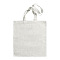 Blank Cotton Canvas Pouches, with Handle, Shoulder Bags for Shopping, Rectangle, None, 40x35cm