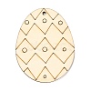 DIY Crafts Easter Egg Shape Cutouts Pendants LS-AJEW-P087-B01-02-2