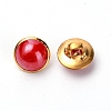 Alloy Resin Buttons BUTT-WH0017-16-1