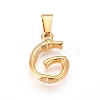304 Stainless Steel Pendants X-STAS-F235-01G-G-1
