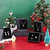 Kraft Cotton Filled Cardboard Paper Jewelry Set Boxes CBOX-R036-11B-6