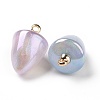 Plating Acrylic Pendants OACR-A011-01-3