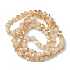 Electroplate Glass Beads Strands EGLA-K061-08A-PL01-2