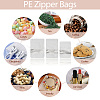 18Pcs 3 Styles PE Resealable Bags with Window OPP-TAD0001-01F-8