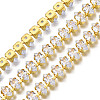 Horse Eye Cubic Zirconia Strass Chains CHC-N020-08-1