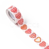 Valentine's Day Heart Paper Stickers X-DIY-I107-02C-3